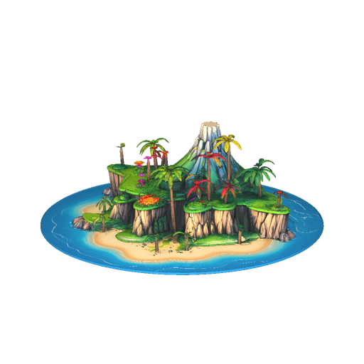 Tropical Island Terrain