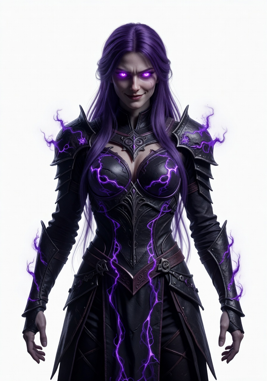 Violet Void Mage Concept (1 / 4)
