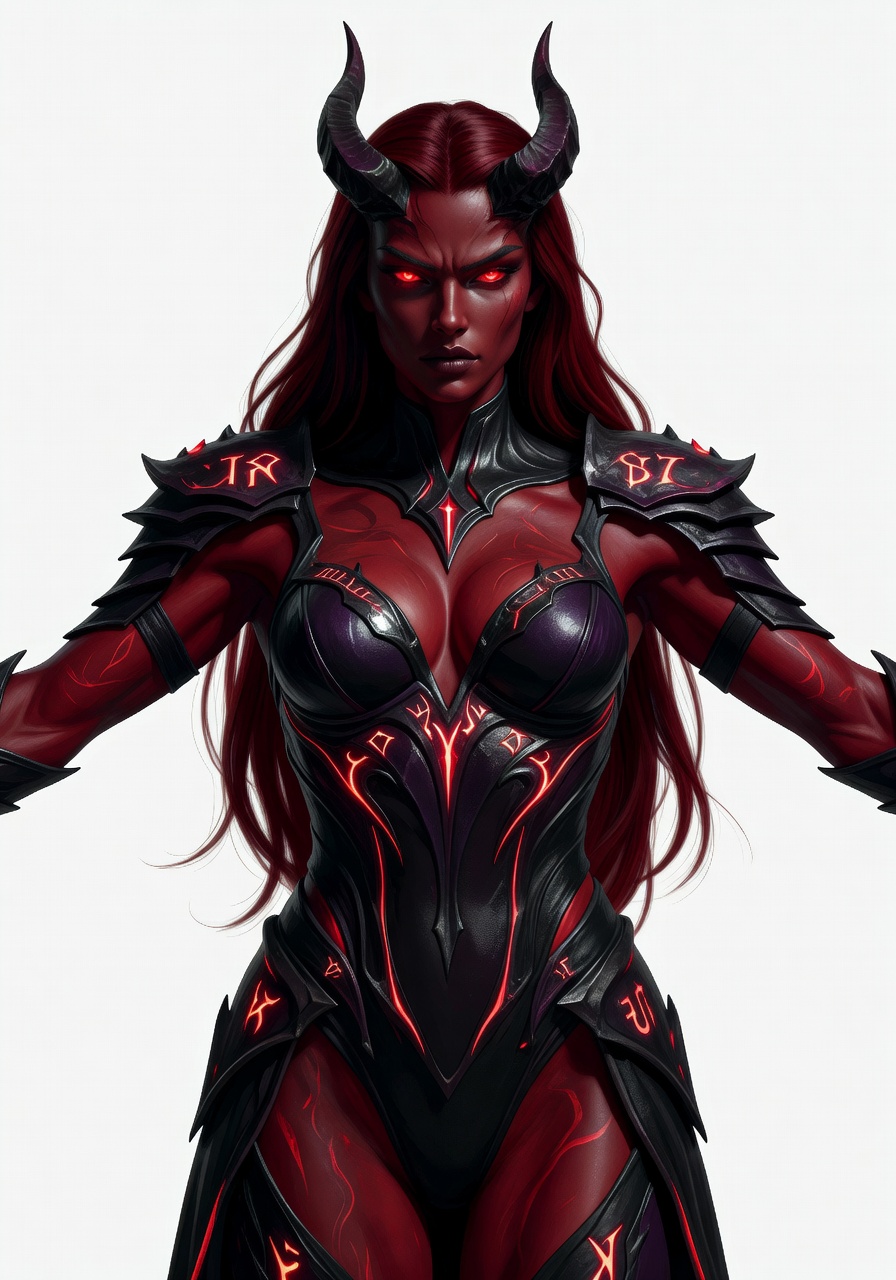 Nyxara Succubus Blade Witch Concept (4 / 4)