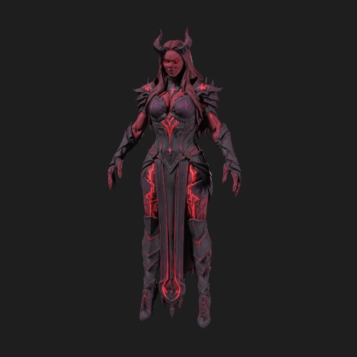 Nyxara Succubus Blade Witch