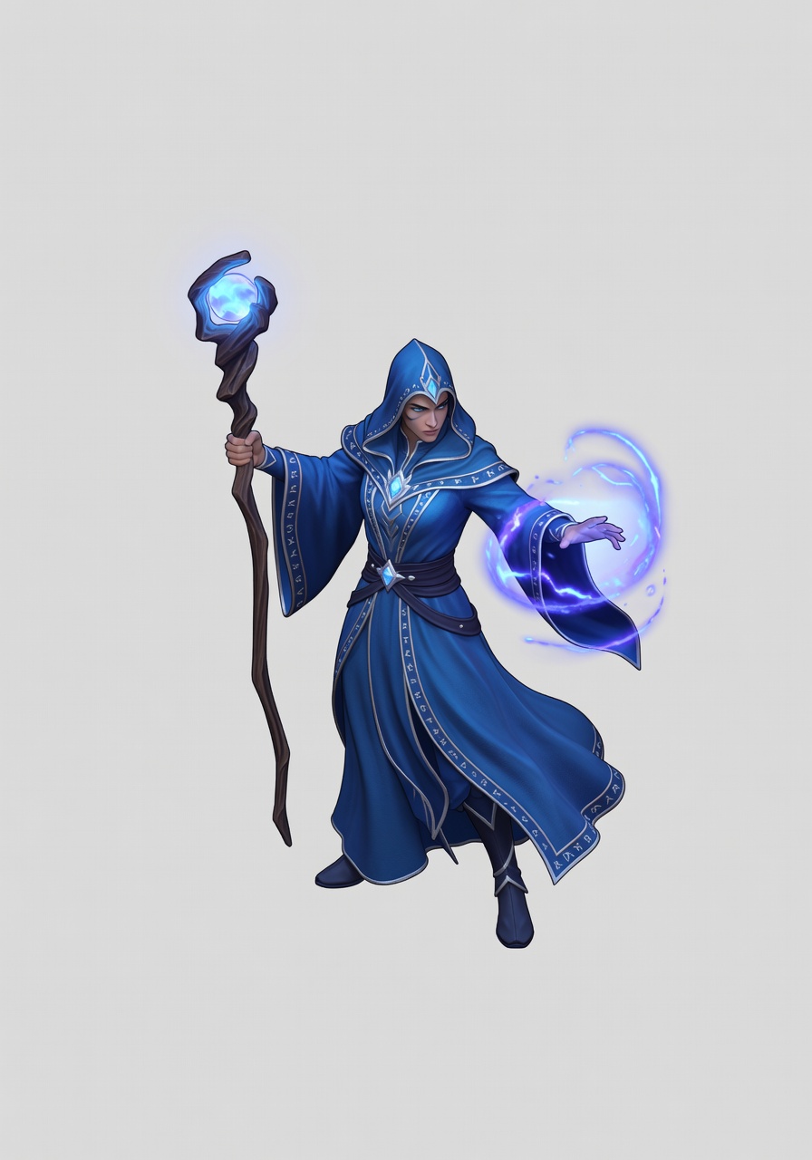 Mage Isometric Sprite (3 / 4)