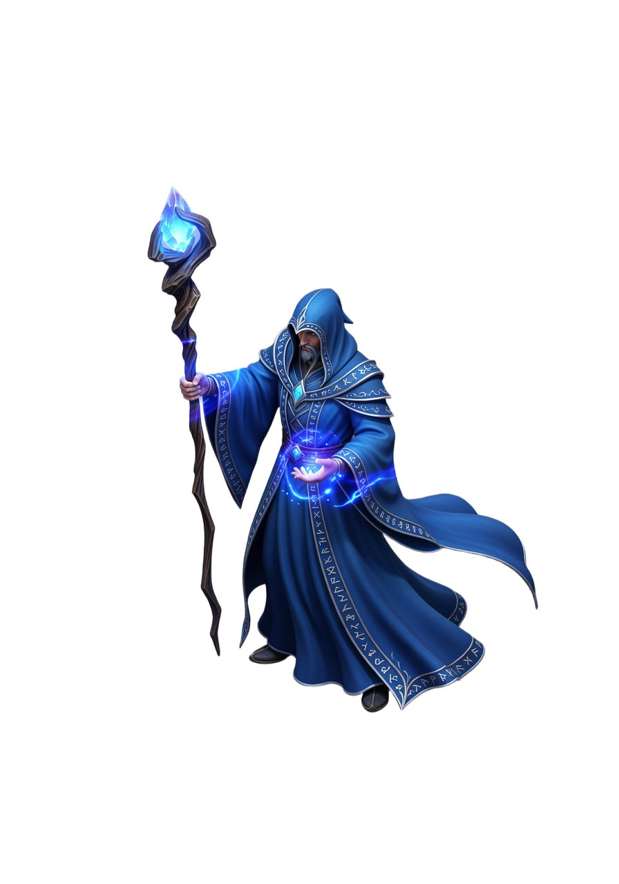 Mage Isometric Sprite (1 / 4)