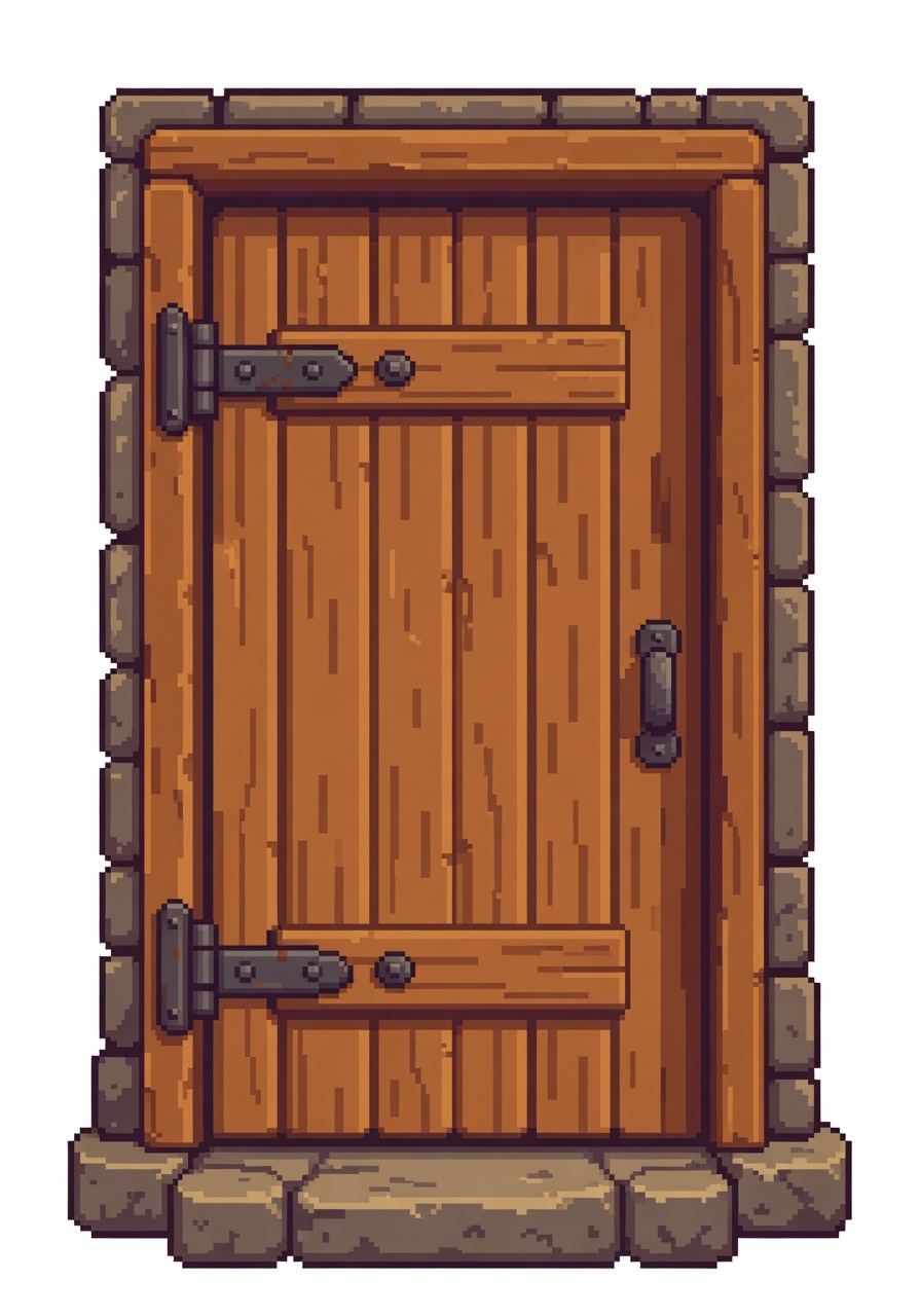 House Door - South Entry