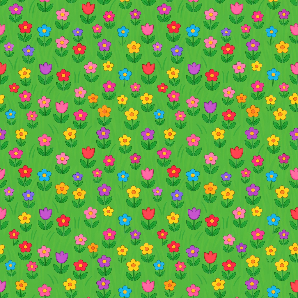 Cartoon Grass Ground