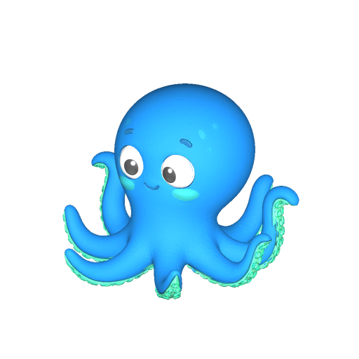 Cartoon Octopus