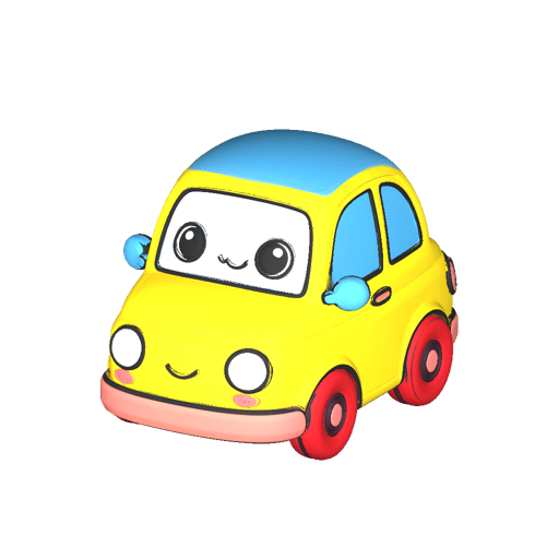Cartoon Car Red