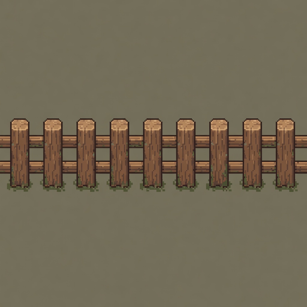 Wood Fence Tile