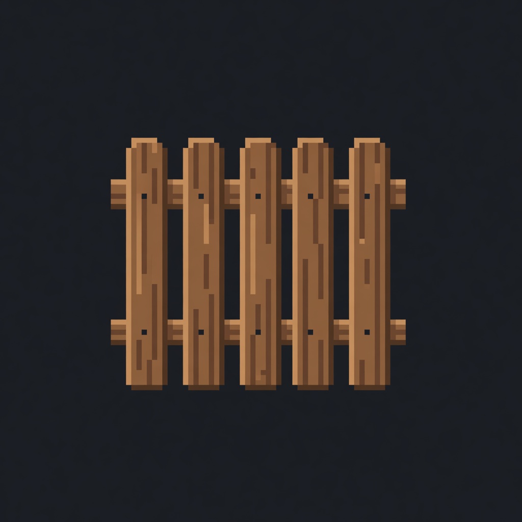 Wooden Fence Icon