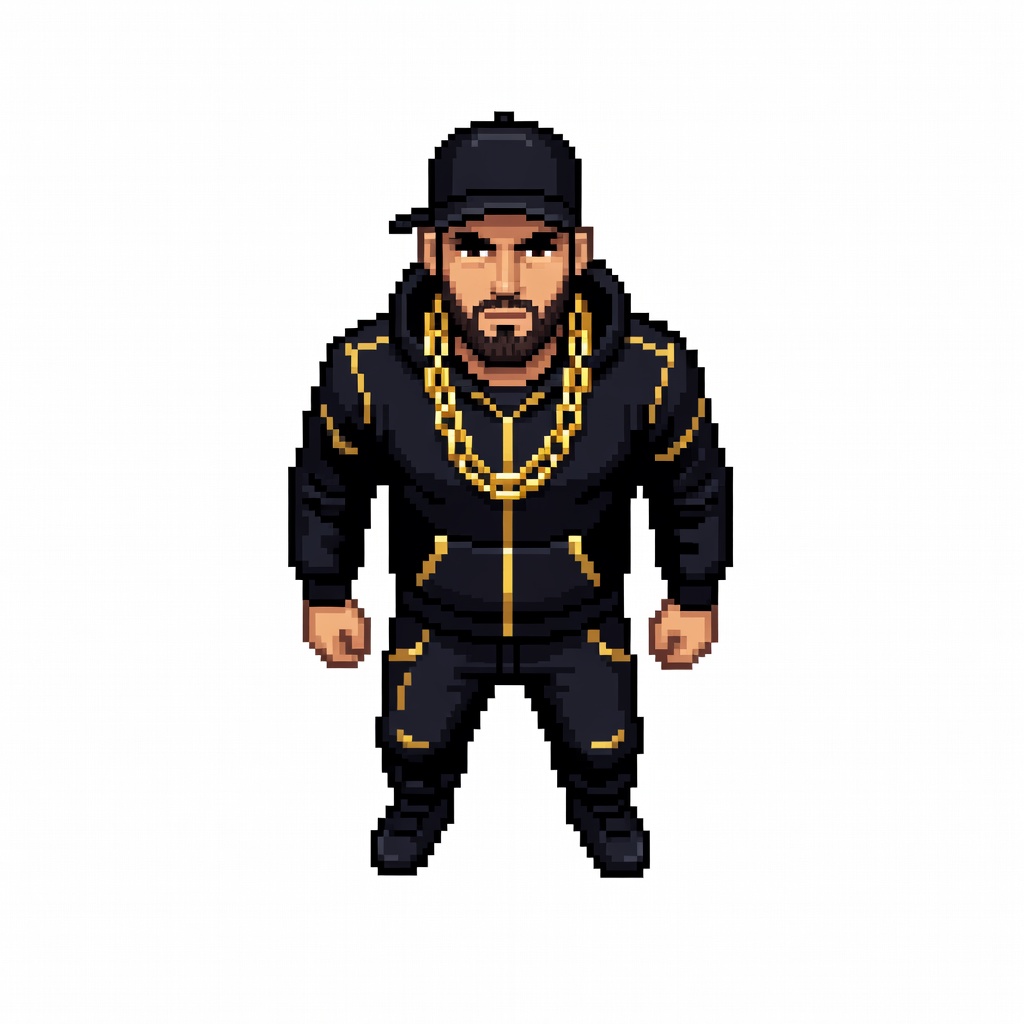 Snik - Greek Trapper Pixel Art (2 / 2)