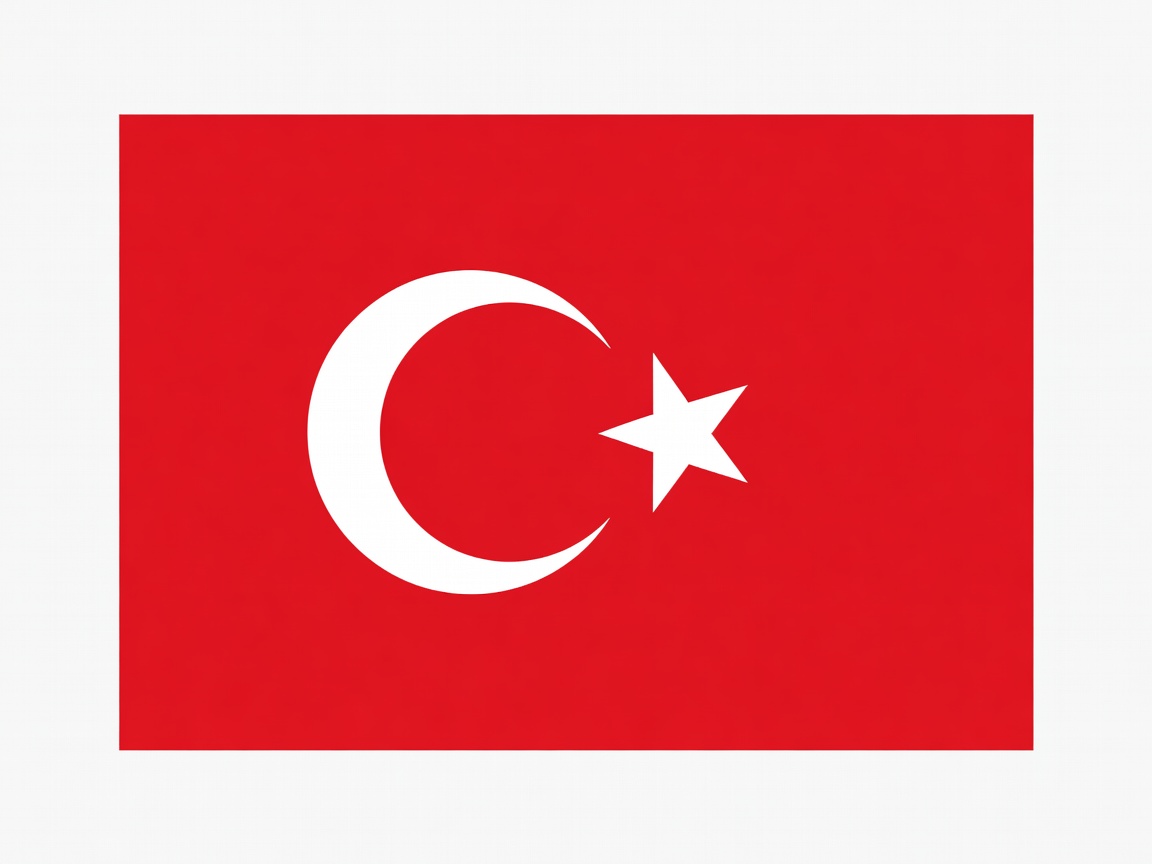 Turkish Flag Texture