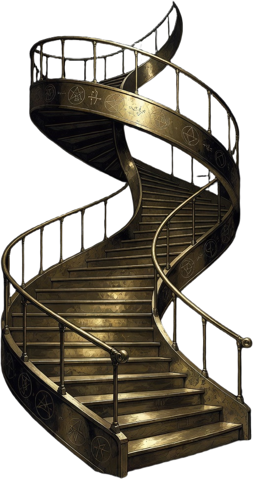 Observatory Stair Artwork Card