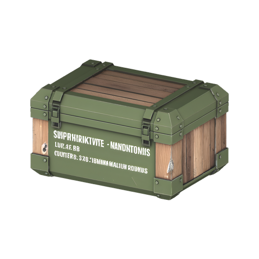 Military Supply Crate