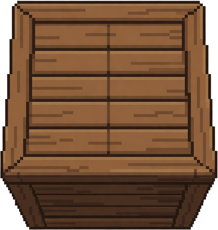 Crate Pixel Art
