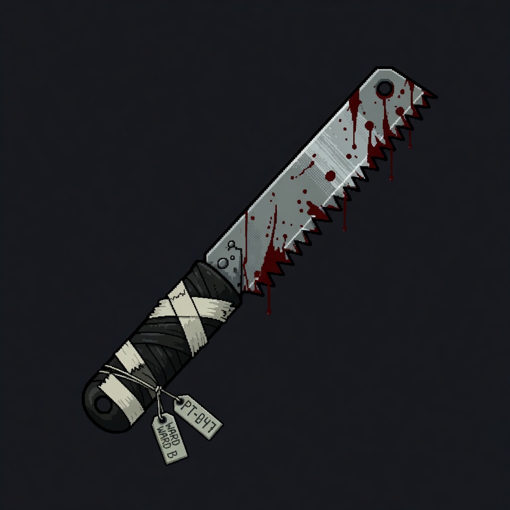 Bone Saw - Pixel Art (2 / 4)