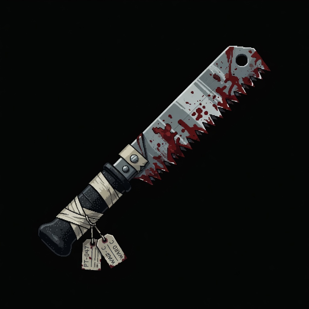Bone Saw - Pixel Art (4 / 4)
