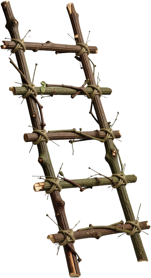 Twig Ladder Decor