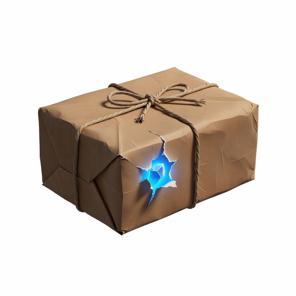 Wrapped Brick Prop