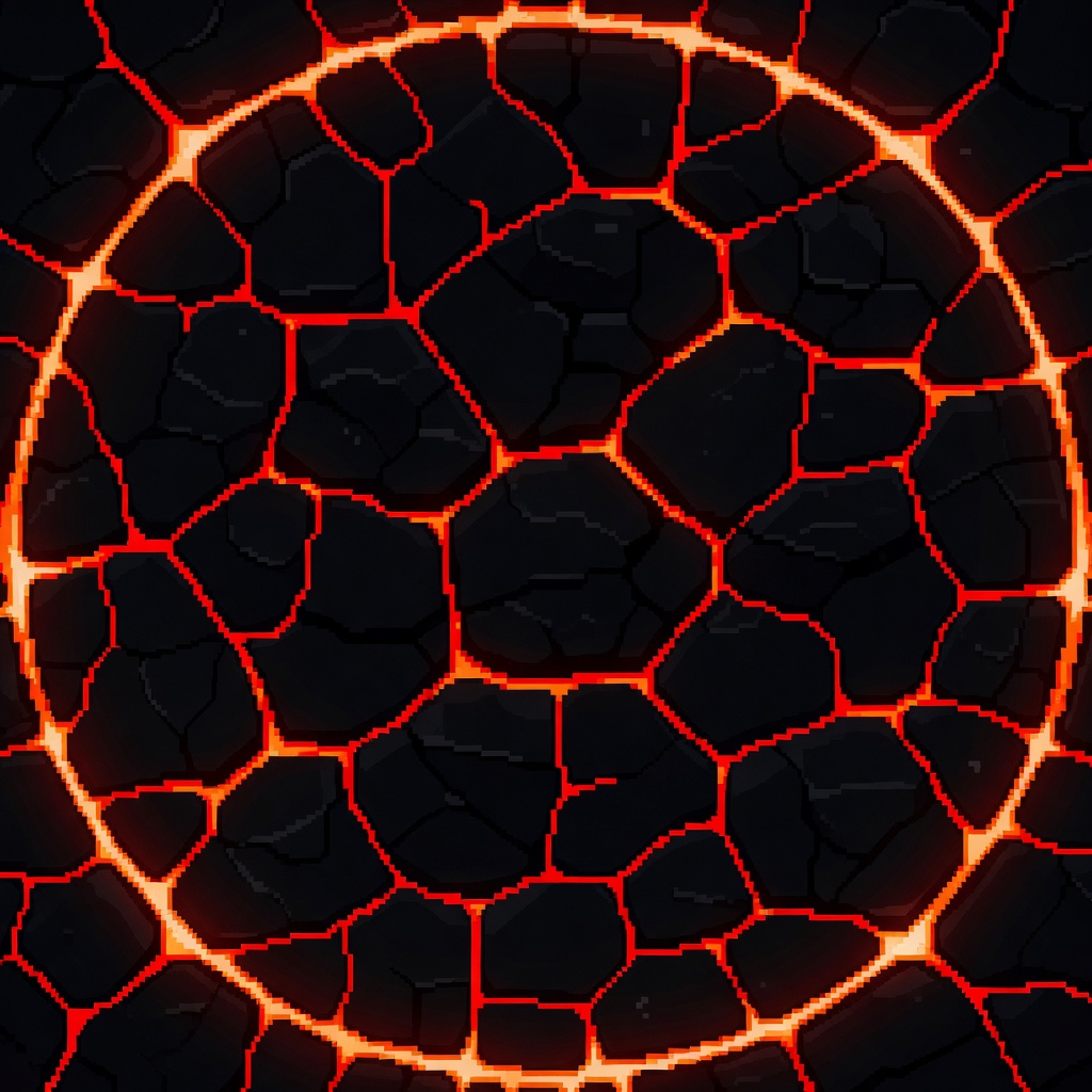 Biome 5 - Lava Crater Pixel