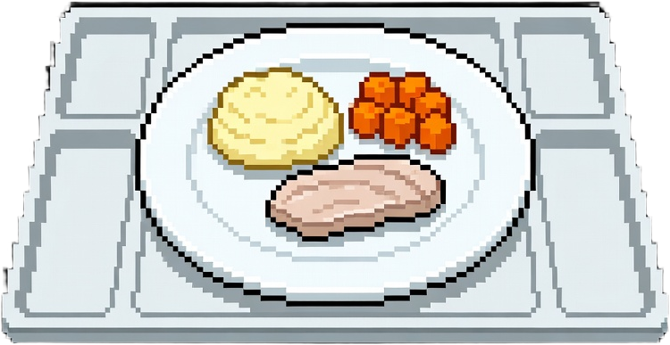 Hospital Food - Pixel