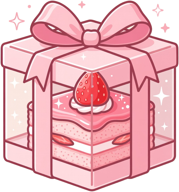 Strawberry Cake Final Product