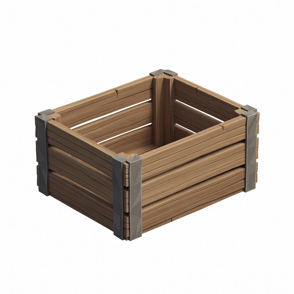 Wooden Farm Crate