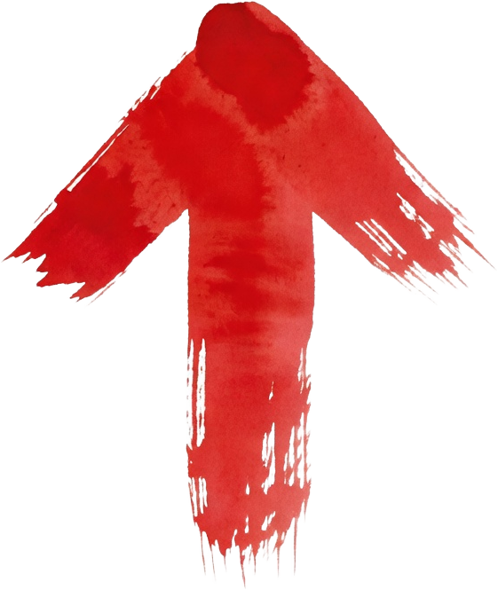 Painted Red Arrow