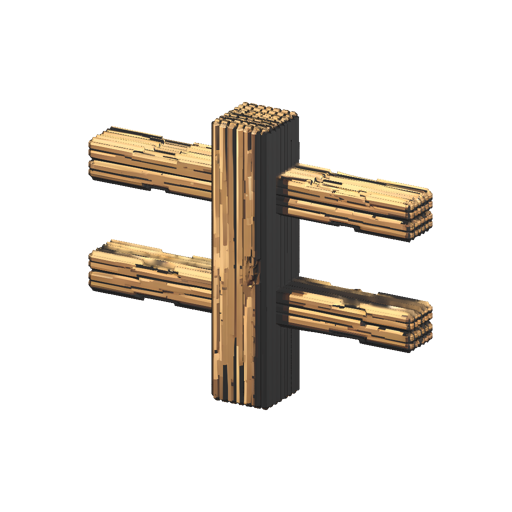 Pixel-Art Fence