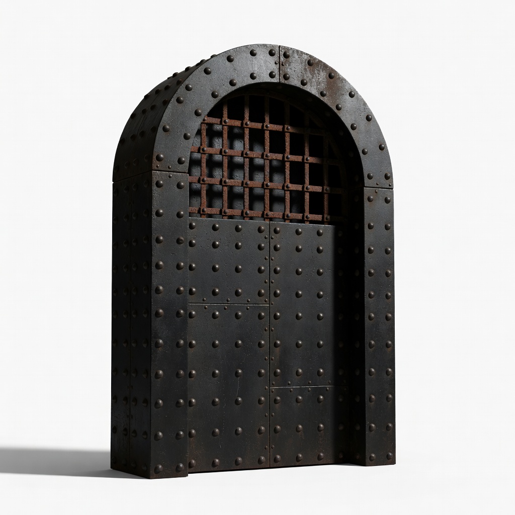 Iron Dungeon Door