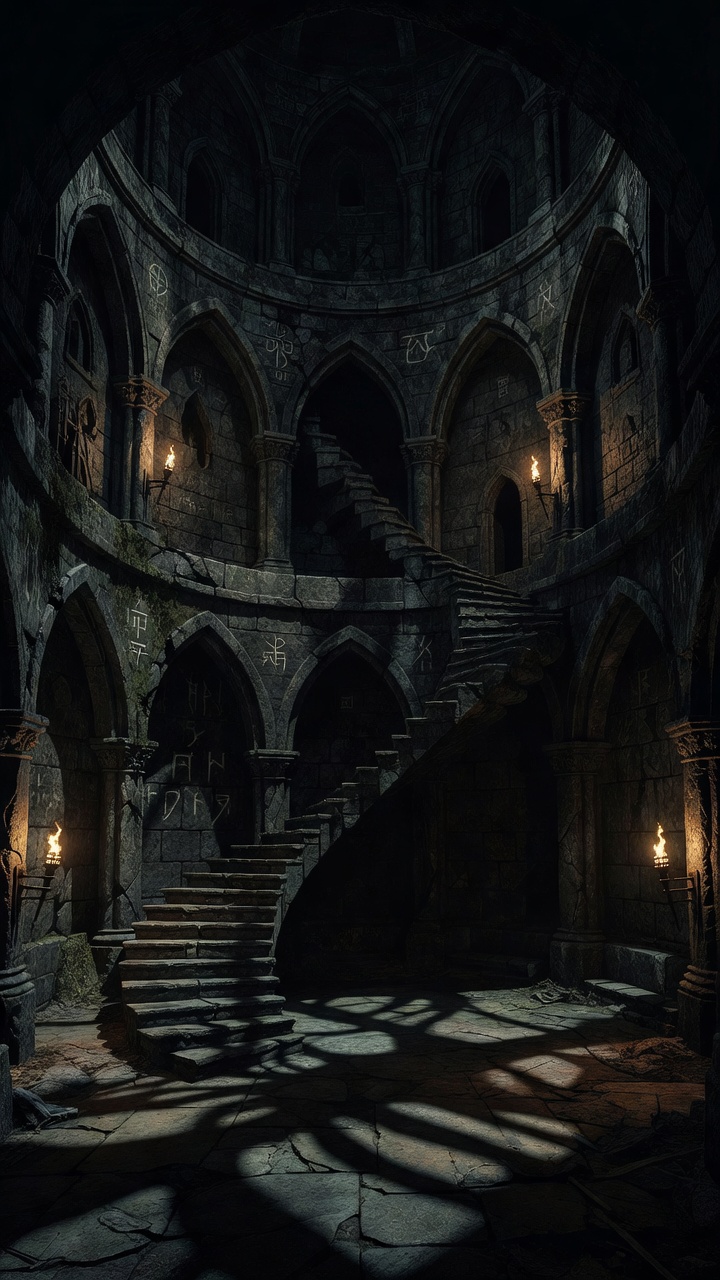 Tower Interior Background
