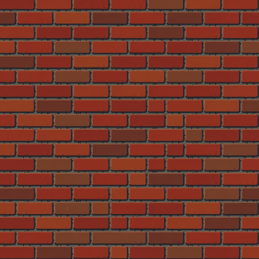 Pixel Brick Wall Texture