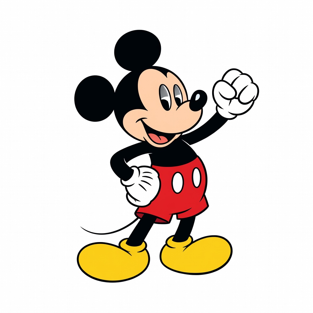 Mickey Mouse Portrait (2 / 2)