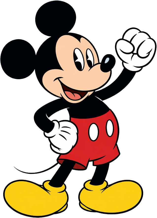 Mickey Mouse Portrait (1 / 2)