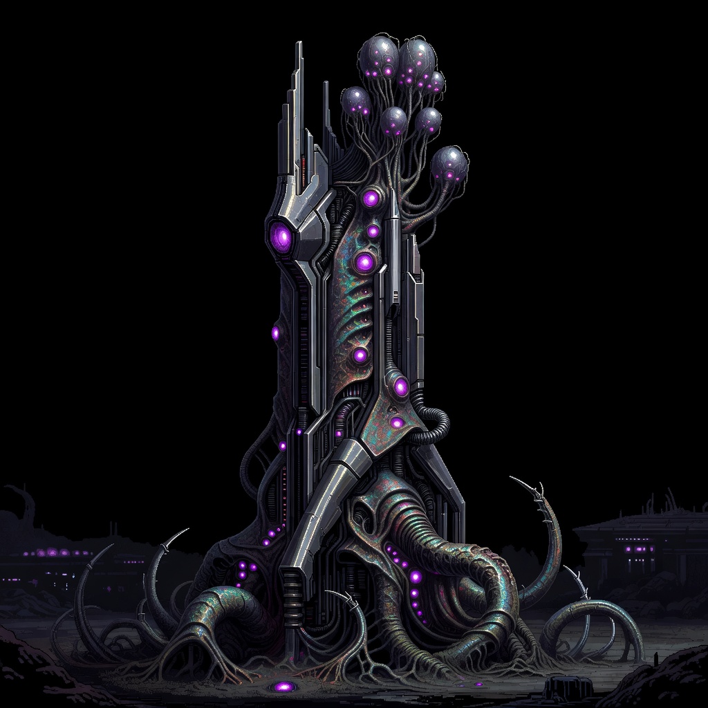 Alien Biomechanical Tower