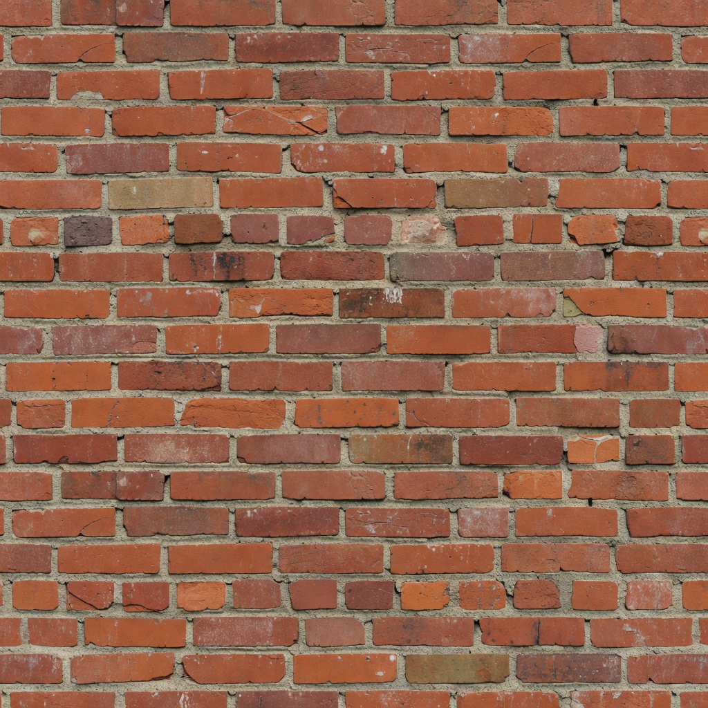 Indian Red Brick Wall