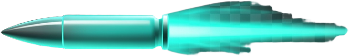 Neon Cyan Bullet