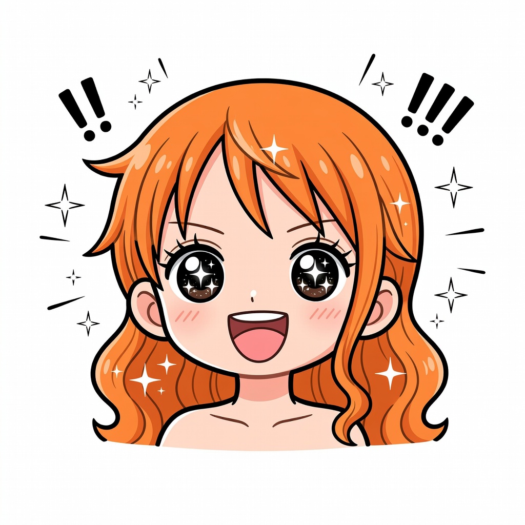 Nami Excited Face - Free Game Background