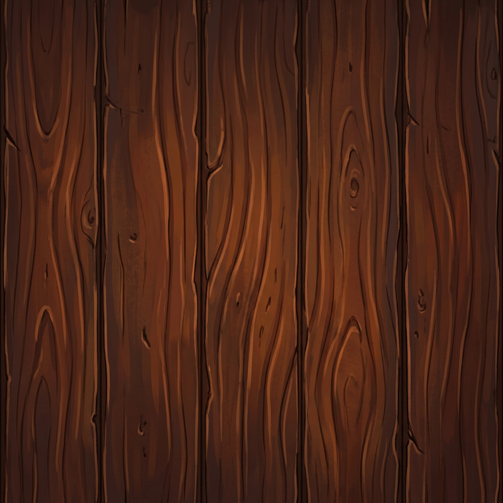 Image: Seamless tileable dark wood door panel texture, ve