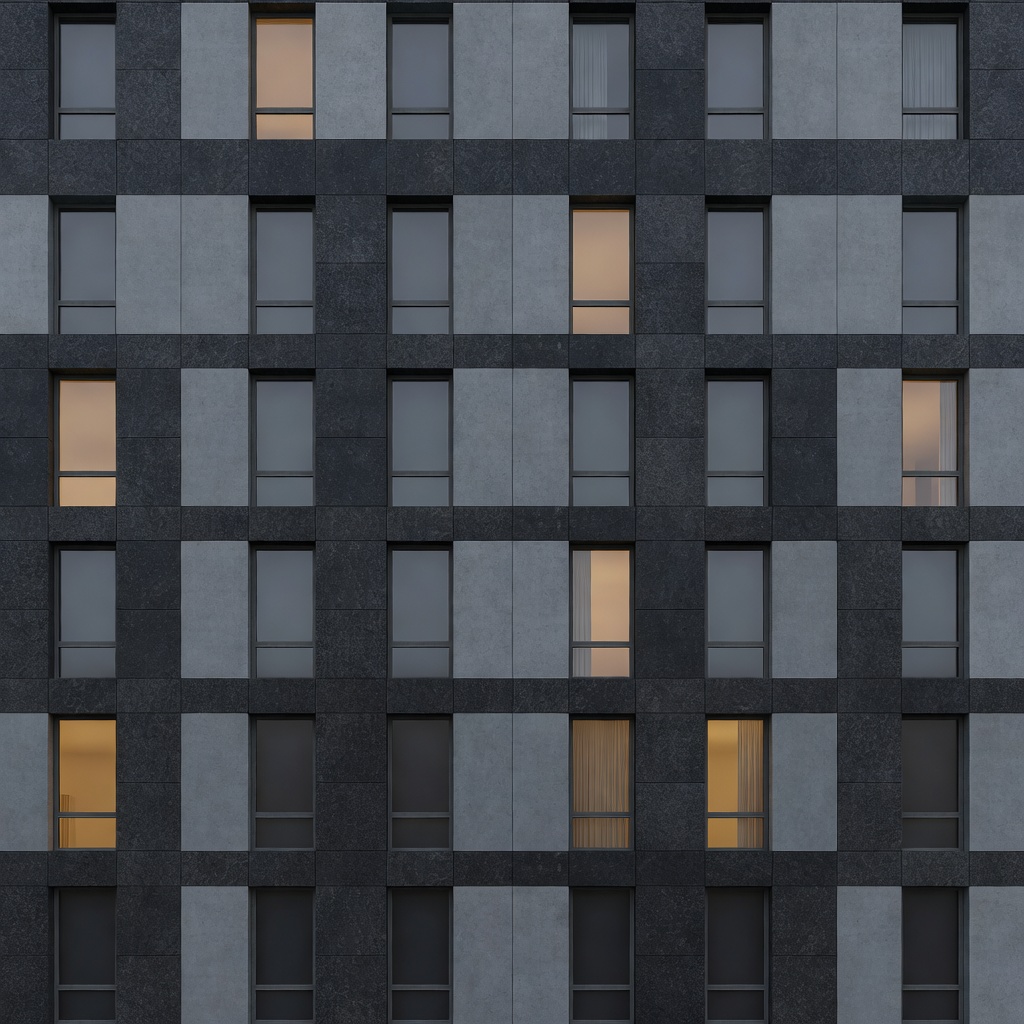 Building Facade with Windows (2 / 2)