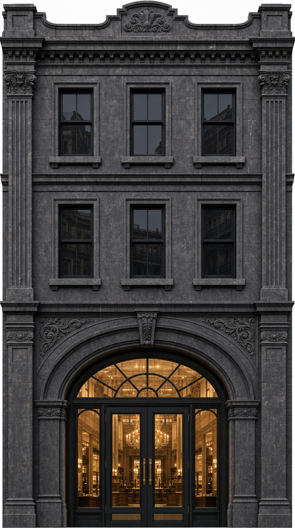 Building Facade Large Door (2 / 2)