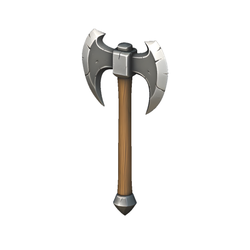 Medieval Steel Pickaxe