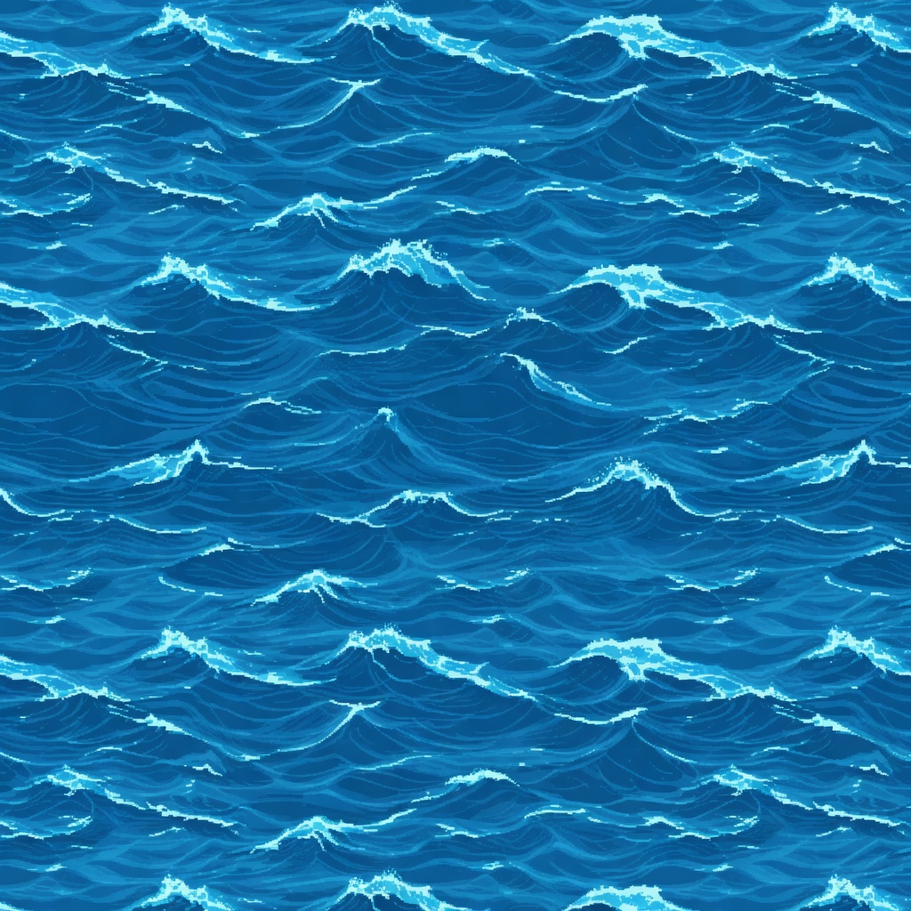 Water Tile - Pixel Art