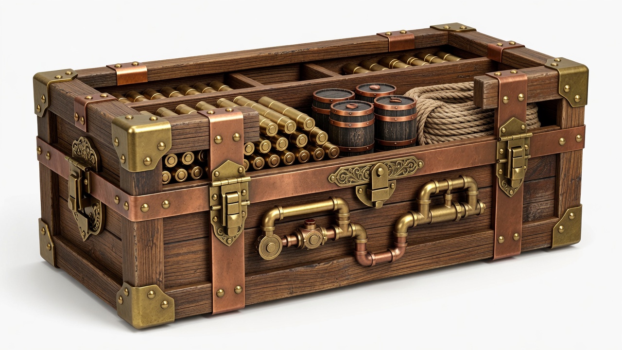 Steampunk Medium Ammo Store Concept