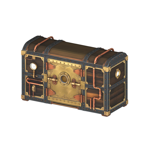 Medium Ammo Store - Enclosed Steampunk v2