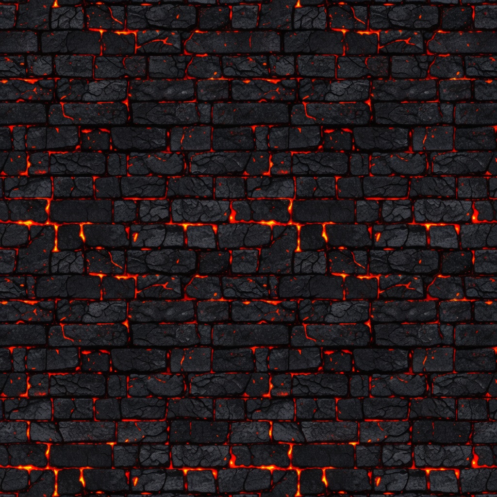Hellscape Brick Floor Texture (1 / 4)