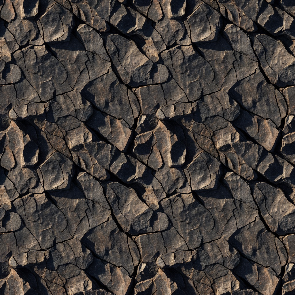 Jagged Rock Cliff Texture