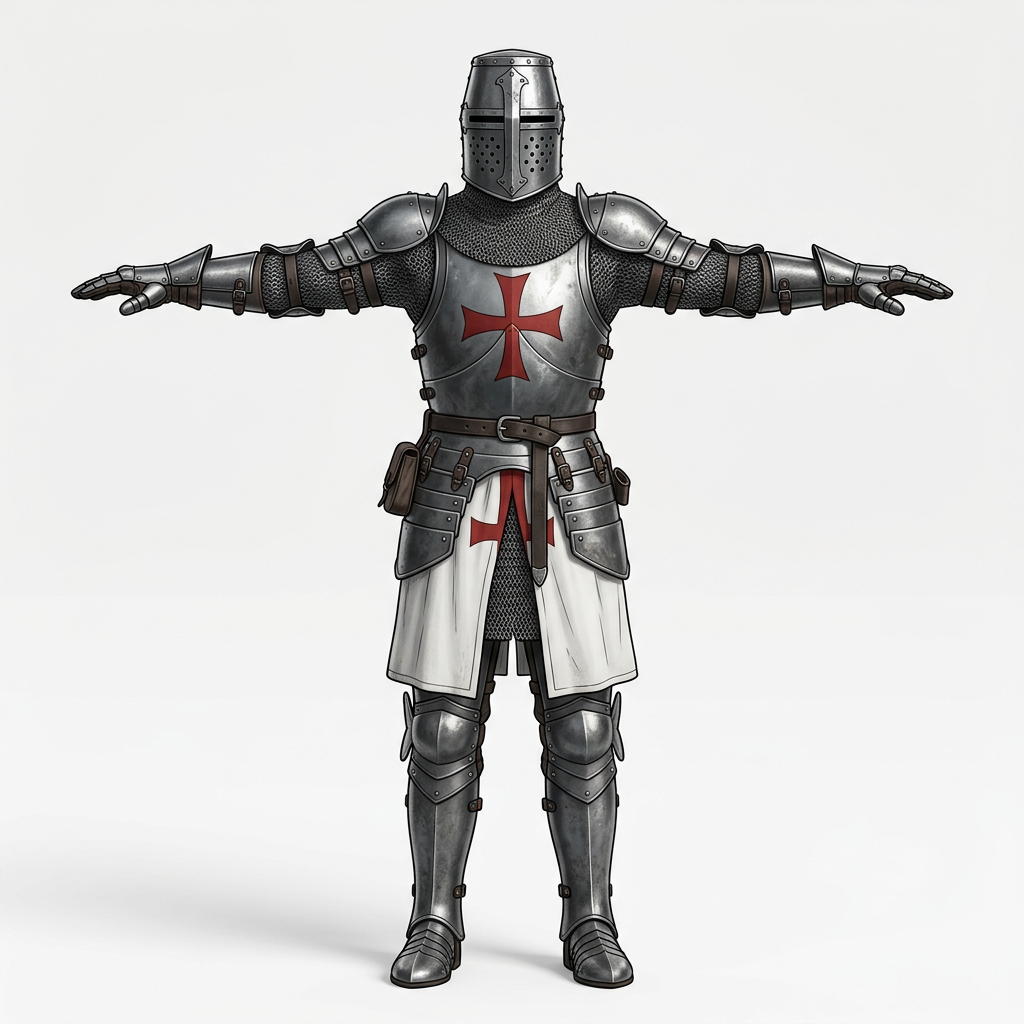 Templar Knight Armor (3)