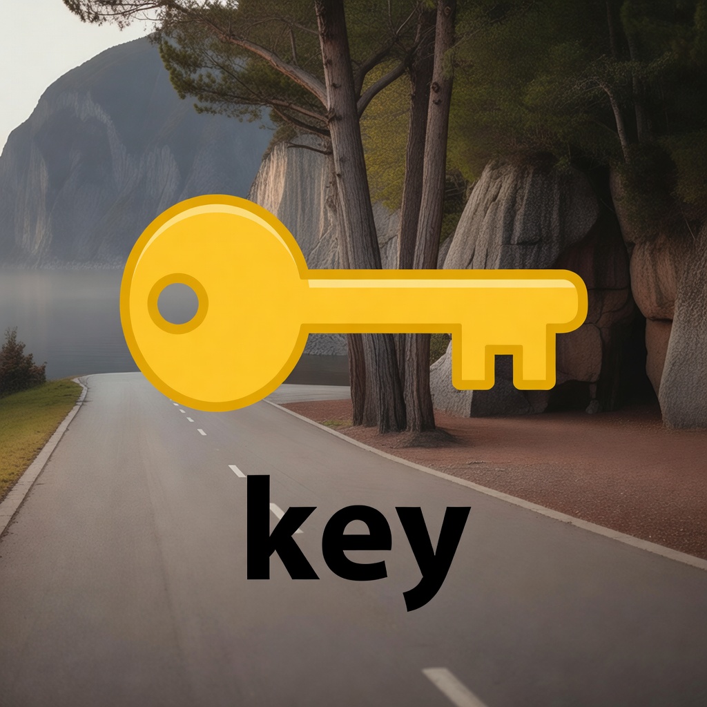 Sight Word Icon - key