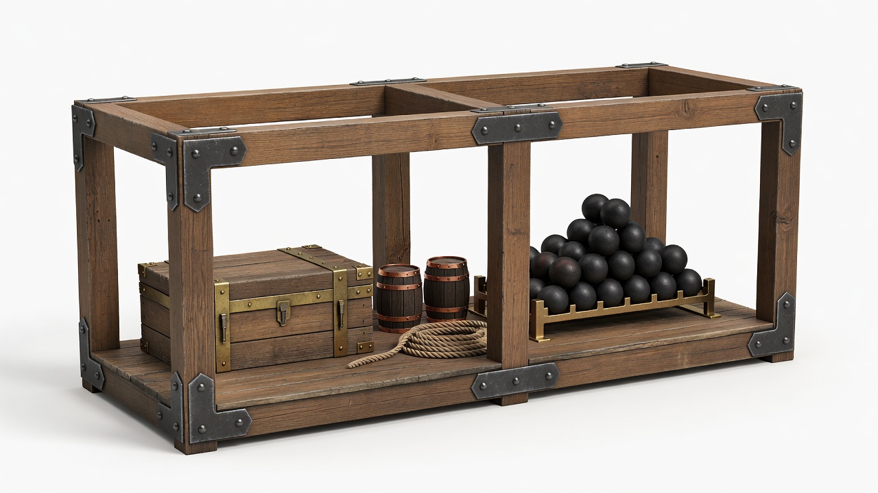 Medium Ammo Store - Open Frame