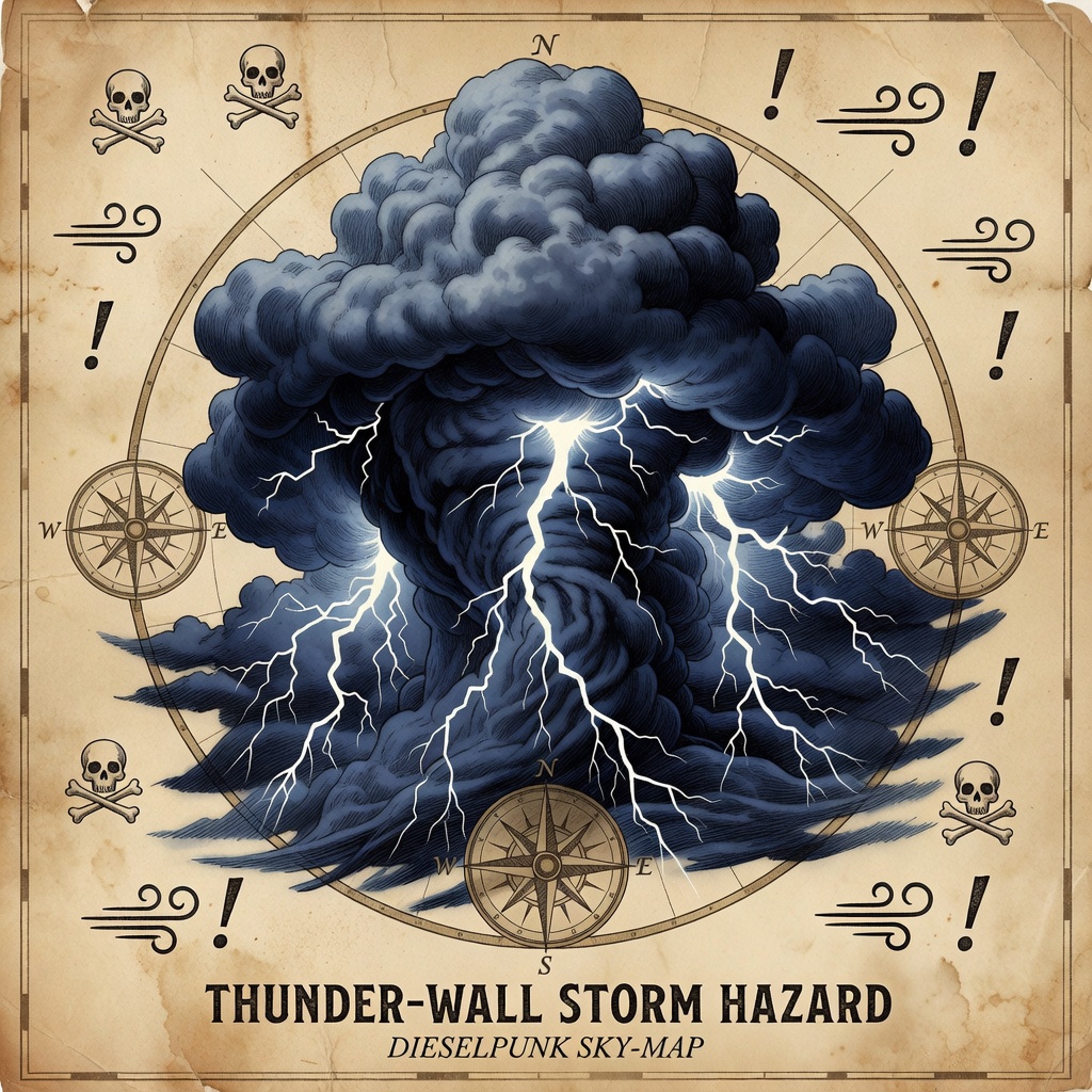 Cloud Type - Thunder-Wall Storm
