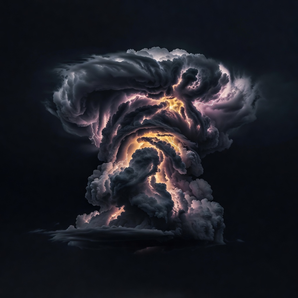 Storm Cloud Thunderhead - 3D Concept Source